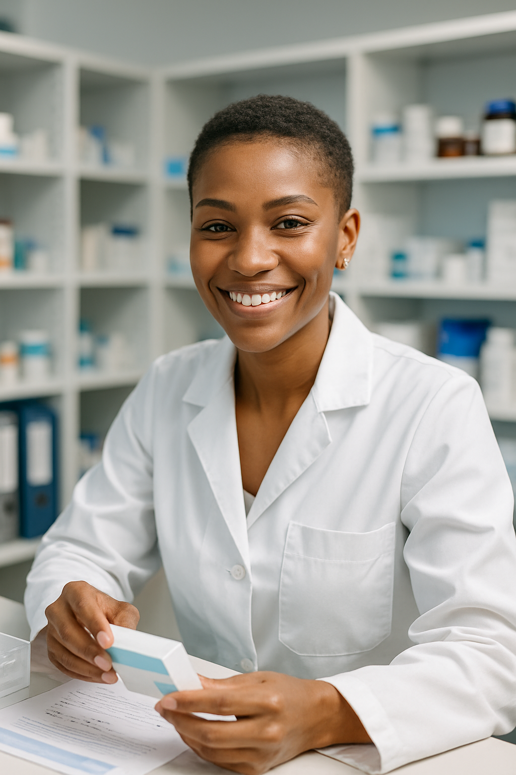 BeliPharm team onboarding a pharmacy